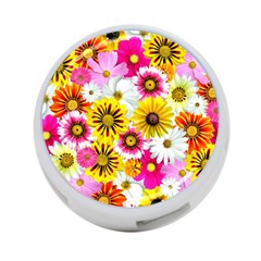 Flowers Blossom Bloom Nature Plant 4-port Usb Hub (one Side) by Amaryn4rt