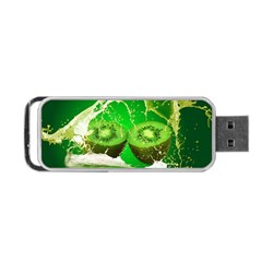 Kiwi Fruit Vitamins Healthy Cut Portable USB Flash (Two Sides)