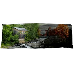 Landscape Summer Fall Colors Mill Body Pillow Case (dakimakura) by Amaryn4rt