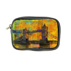 London Tower Abstract Bridge Coin Purse by Amaryn4rt