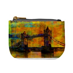 London Tower Abstract Bridge Mini Coin Purses by Amaryn4rt