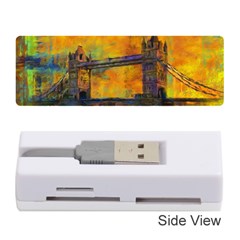 London Tower Abstract Bridge Memory Card Reader (stick)  by Amaryn4rt