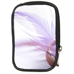 Ring Feather Marriage Pink Gold Compact Camera Cases by Amaryn4rt