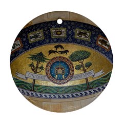 Peace Monument Werder Mountain Round Ornament (two Sides)  by Amaryn4rt