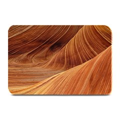 Sandstone The Wave Rock Nature Red Sand Plate Mats by Amaryn4rt