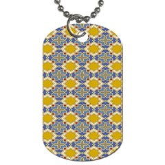Arabesque Star Dog Tag (Two Sides)