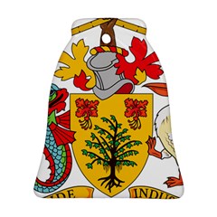 Barbados Coat Of Arms Bell Ornament (2 Sides) by abbeyz71