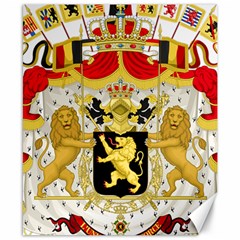 Great Coat Of Arms Of Belgium Canvas 8  X 10 