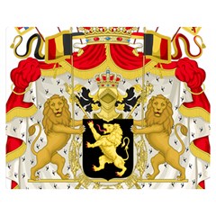 Great Coat Of Arms Of Belgium Double Sided Flano Blanket (medium)  by abbeyz71