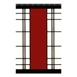 SHOJI - RED Shower Curtain 48  x 72  (Small) 