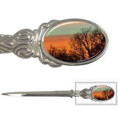 Twilight Sunset Sky Evening Clouds Letter Openers by Amaryn4rt