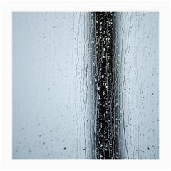 Rain Raindrop Drop Of Water Drip Medium Glasses Cloth (2-side) by Amaryn4rt
