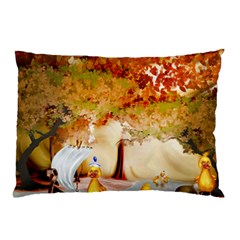 Art Kuecken Badespass Arrangemen Pillow Case (Two Sides)