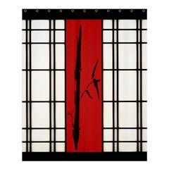 Shoji - Bamboo Shower Curtain 60  X 72  (medium) 