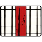 SHOJI - BAMBOO Double Sided Fleece Blanket (Large) 