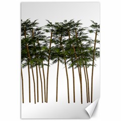 Bamboo Plant Wellness Digital Art Canvas 20  x 30  