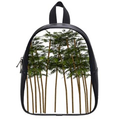 Bamboo Plant Wellness Digital Art School Bags (Small) 