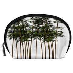 Bamboo Plant Wellness Digital Art Accessory Pouches (Large) 