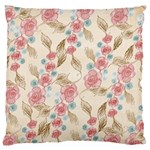 Background Page Template Floral Large Cushion Case (One Side) Front