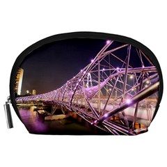 Helixbridge Bridge Lights Night Accessory Pouches (large)  by Amaryn4rt