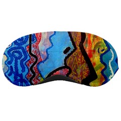 Graffiti Wall Color Artistic Sleeping Masks by Amaryn4rt