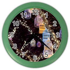 Qingdao Provence Lights Outdoors Color Wall Clocks by Amaryn4rt