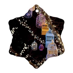 Qingdao Provence Lights Outdoors Ornament (snowflake)  by Amaryn4rt