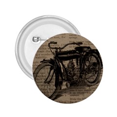 Vintage Collage Motorcycle Indian 2 25  Buttons