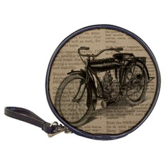 Vintage Collage Motorcycle Indian Classic 20-cd Wallets by Amaryn4rt