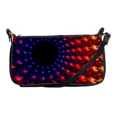 Fractal Mathematics Abstract Shoulder Clutch Bags by Amaryn4rt