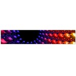 Fractal Mathematics Abstract Flano Scarf (Large) Front
