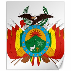 Coat Of Arms Of Bolivia  Canvas 8  X 10  by abbeyz71