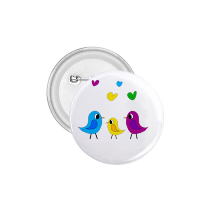 Bird family 1.75  Buttons