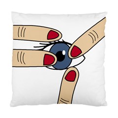 Poke Standard Cushion Case (one Side) by Valentinaart