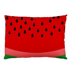 Watermelon  Pillow Case (two Sides) by Valentinaart