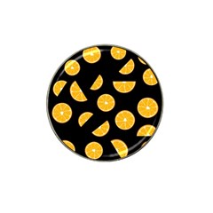 Oranges Pattern - Black Hat Clip Ball Marker (10 Pack) by Valentinaart