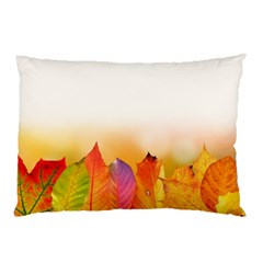 Autumn Leaves Colorful Fall Foliage Pillow Case by Amaryn4rt