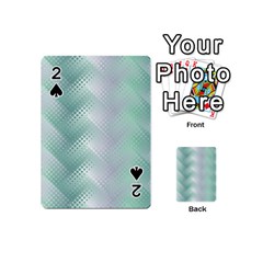Background Bubblechema Perforation Playing Cards 54 (mini)  by Amaryn4rt