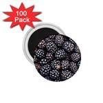 Blackberries Background Black Dark 1.75  Magnets (100 pack)  Front