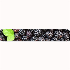 Blackberries Background Black Dark Small Bar Mats by Amaryn4rt