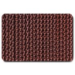 Chain Rusty Links Iron Metal Rust Large Doormat  30 x20  Door Mat