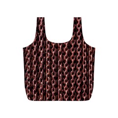 Chain Rusty Links Iron Metal Rust Full Print Recycle Bags (s)  by Amaryn4rt