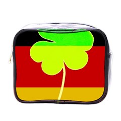 Irish German Germany Ireland Funny St Patrick Flag Mini Toiletries Bags by yoursparklingshop