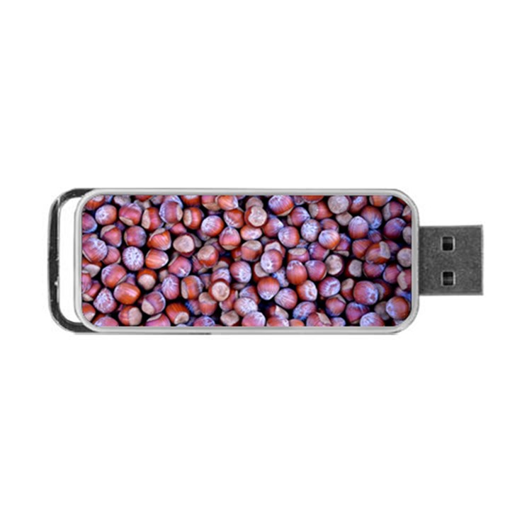 Hazelnuts Nuts Market Brown Nut Portable USB Flash (Two Sides)