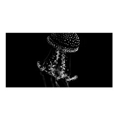 Jellyfish Underwater Sea Nature Satin Shawl by Amaryn4rt