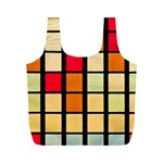 Mozaico Colors Glass Church Color Full Print Recycle Bags (M)  Back