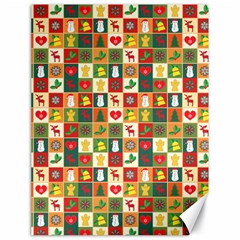 Pattern Christmas Patterns Canvas 18  X 24   by Amaryn4rt