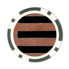 Stainless Rust Texture Background Poker Chip Card Guards (10 Pack)  by Amaryn4rt