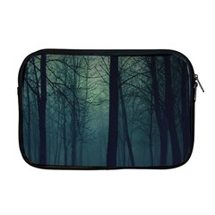 Dark Night Forest Apple Macbook Pro 17  Zipper Case by Brittlevirginclothing