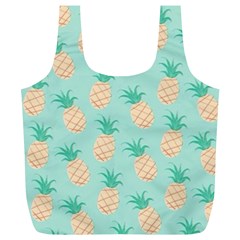 Cute Pineapple  Full Print Recycle Bags (l)  by Brittlevirginclothing